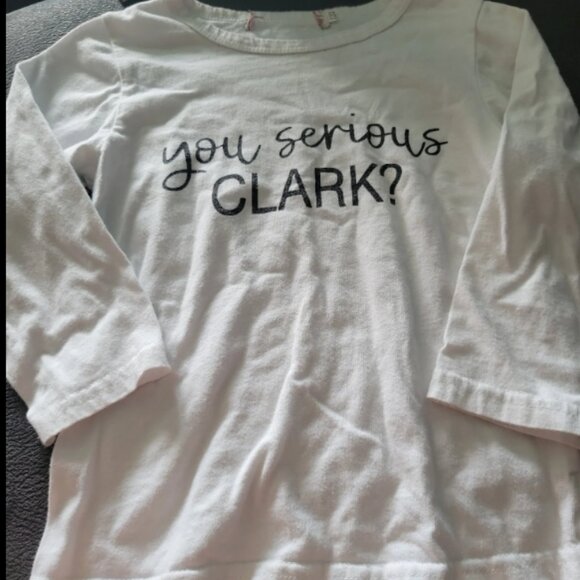 Girls size 120 (5T) You Serious Clark? Long sleeve shirt - Picture 1 of 1